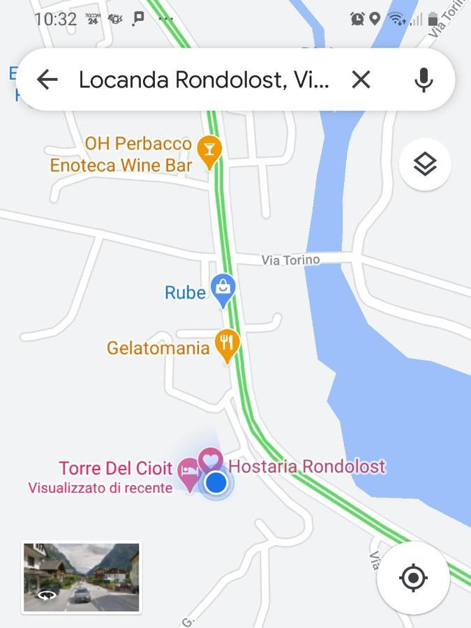 Locanda Rondolost Cencenighe Eksteriør bilde